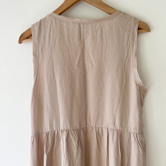 NWT Lulu's Sunflower Sweetheart Beige Mini Dress - Picture 10 of 13